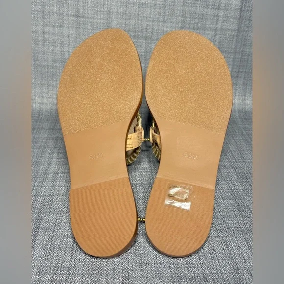 Jack Rogers Collins Thong Sandals Cork / Metallic - Picture 6 of 7